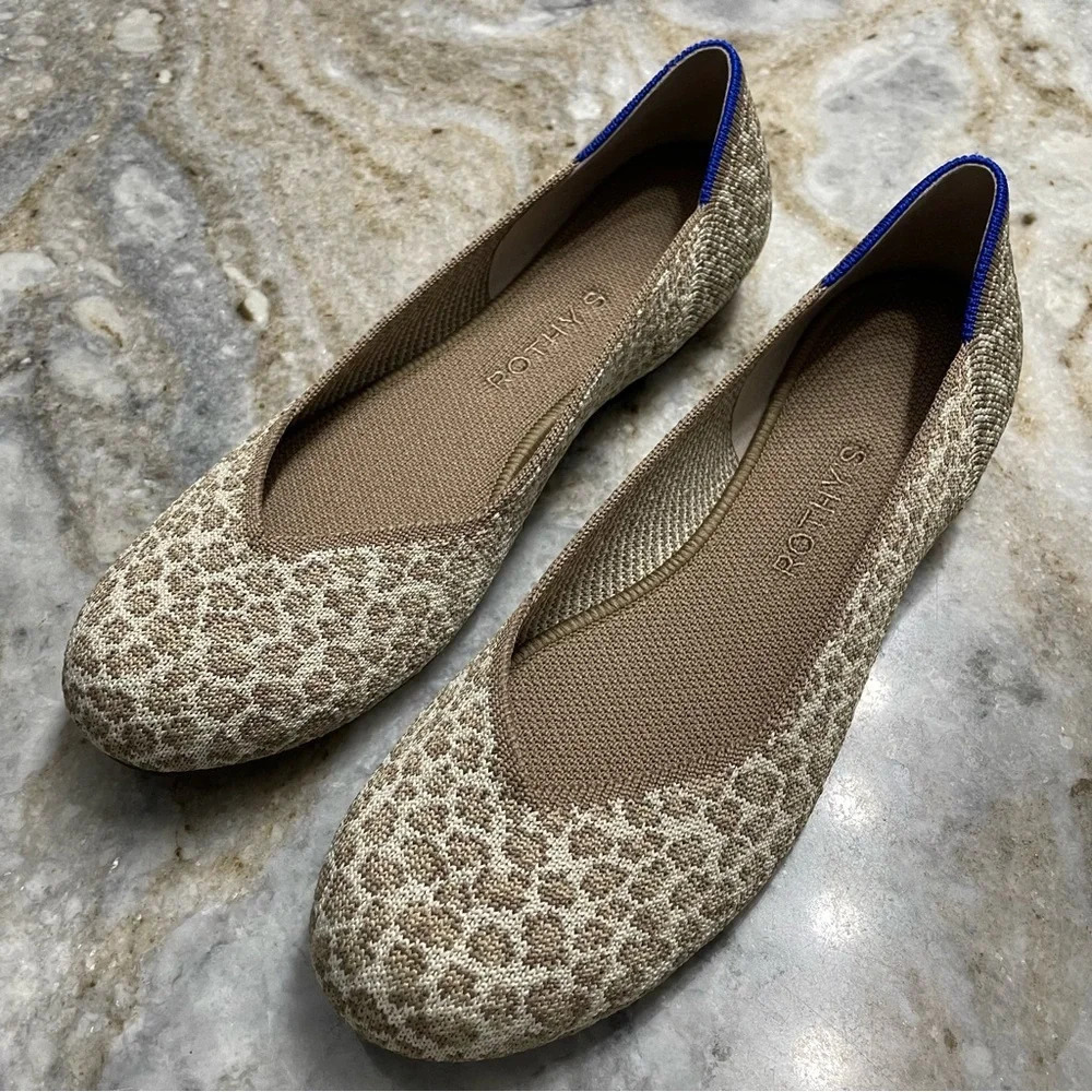 NEW Rothy’s The Flat in Portobello Spot size 8 - Picture 2 of 11